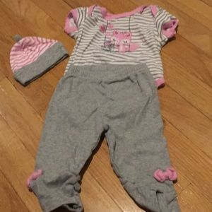 Girl’s Sleeper and Onesie with pants